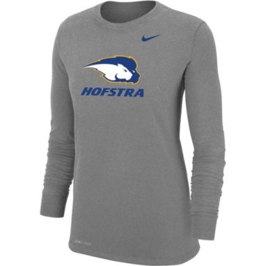 sorry, Nike Women's Hofstra Pride Grey Dri-FIT Core Cotton Long Sleeve T-Shirt is currently out of stock
