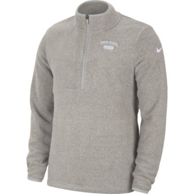 sorry, Nike Women's Ohio State Buckeyes Grey Half-Zip Fleece Jacket is currently out of stock