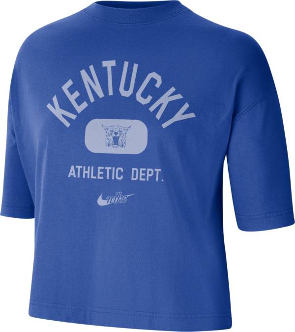 Nike Women's Kentucky Wildcats Blue Boxy T-Shirt product image