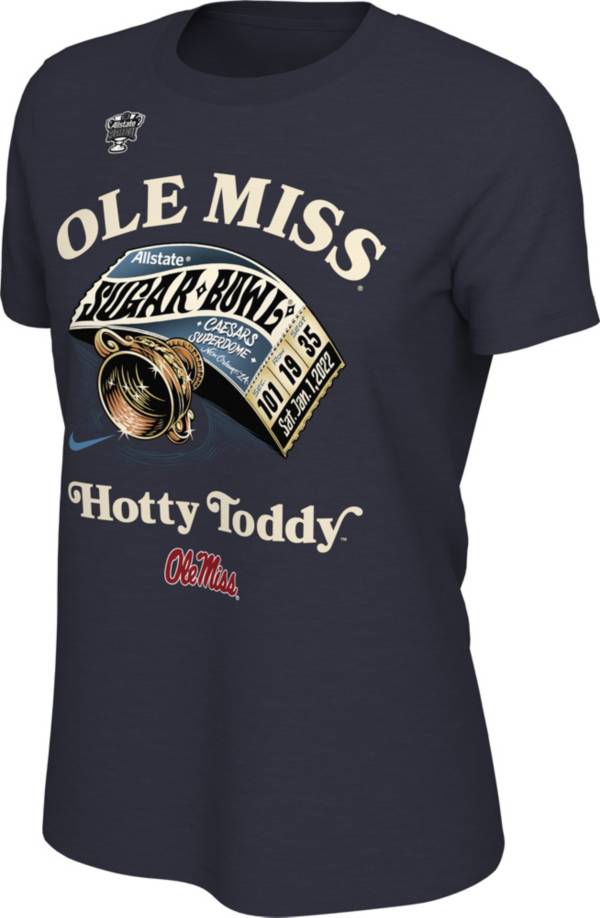 Nike Women's 2022 Allstate Sugar Bowl Bound Ole Miss Rebels T-Shirt