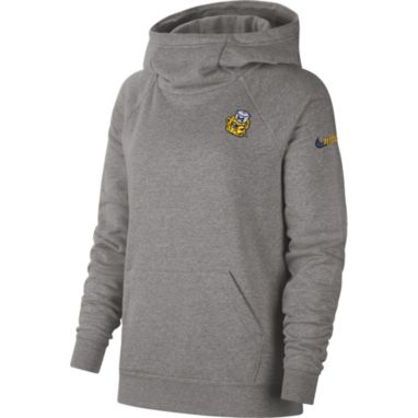 sorry, Nike Women's Michigan Wolverines Grey Essential Vault Pullover Hoodie is currently out of stock