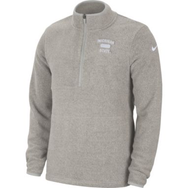 sorry, Nike Women's Michigan State Spartans Grey Half-Zip Fleece Jacket is currently out of stock