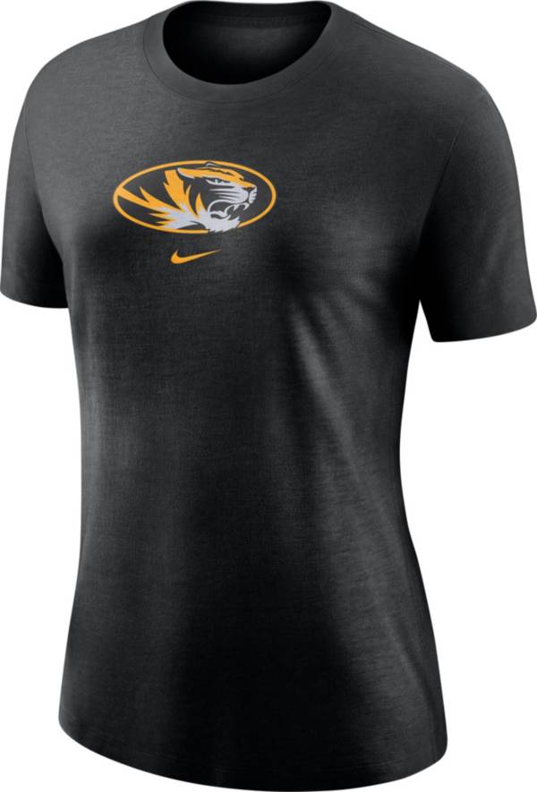 Nike Women's Missouri Tigers Logo Crew Black T-Shirt product image
