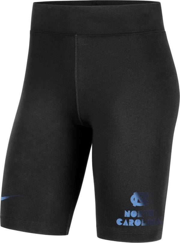 Nike Women's North Carolina Tar Heels Black Essential Bike Shorts product image