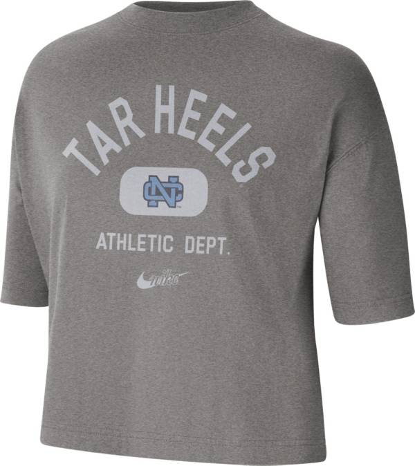 Nike Women's North Carolina Tar Heels Grey Boxy T-Shirt product image