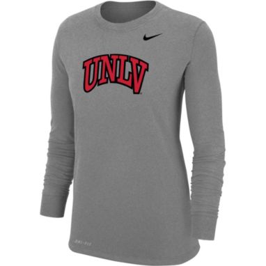 sorry, Nike Women's UNLV Rebels Grey Dri-FIT Core Cotton Long Sleeve T-Shirt is currently out of stock