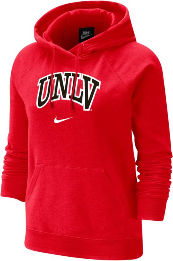 Nike Women's UNLV Rebels Scarlet Varsity Pullover Hoodie