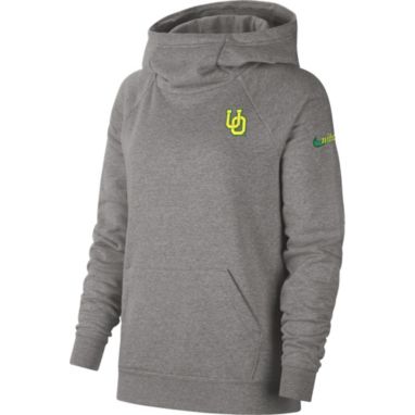 sorry, Nike Women's Oregon Ducks Grey Essential Vault Pullover Hoodie is currently out of stock