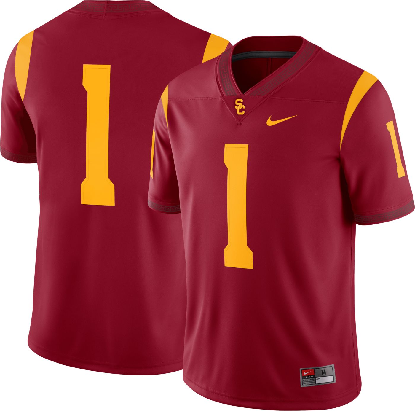 Nike Women s USC Trojans Cardinal Dri FIT Game Football Jersey Dick s Sporting Goods