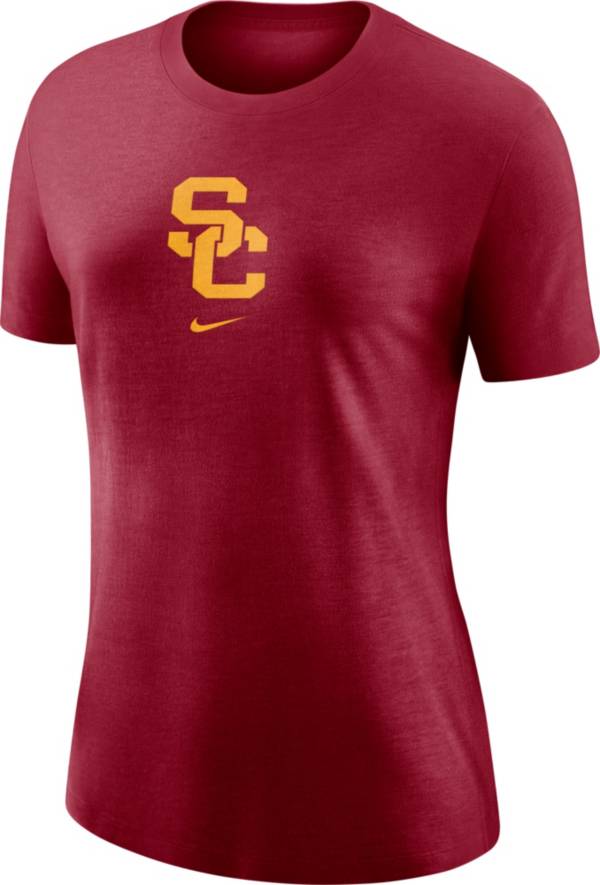 Nike Women's USC Trojans Cardinal Logo Crew T-Shirt product image