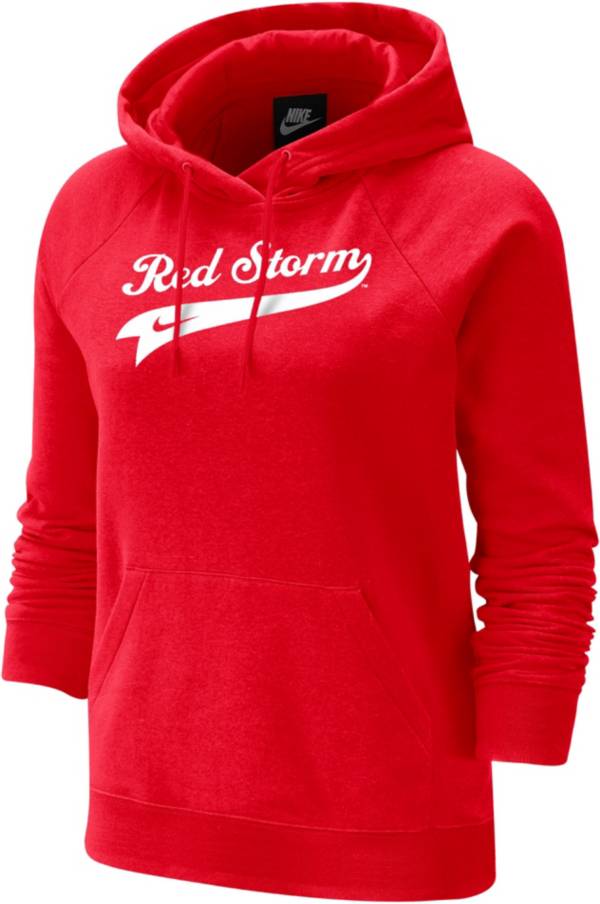 Red womens nike discount sweatshirt