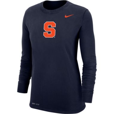 sorry, Nike Women's Syracuse Orange Blue Dri-FIT Cotton Long Sleeve T-Shirt is currently out of stock