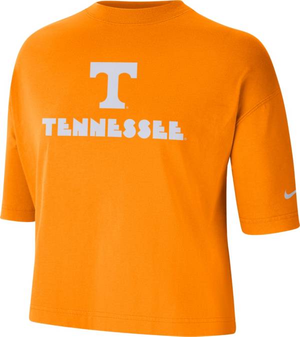 Nike Women's Tennessee Volunteers Tennessee Orange Dri-FIT Cropped T-Shirt product image