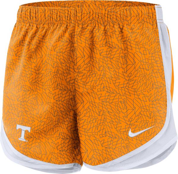 orange nike shorts women