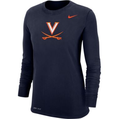 sorry, Nike Women's Virginia Cavaliers Blue Dri-FIT Cotton Long Sleeve T-Shirt is currently out of stock