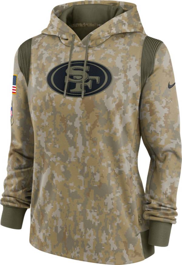 Nike Women's San Francisco 49ers Salute to Service Camouflage Hoodie
