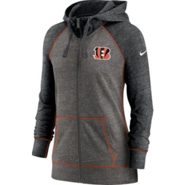 sorry, Nike Women's Cincinnati Bengals Gym Vintage Club Full-Zip Hoodie is currently out of stock
