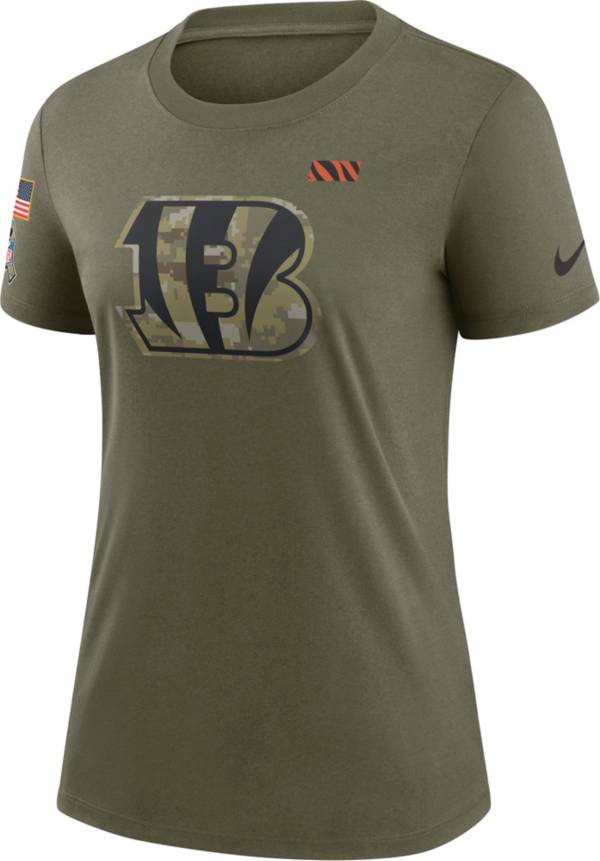 Nike Women's Cincinnati Bengals Salute to Service Olive Legend T-Shirt product image