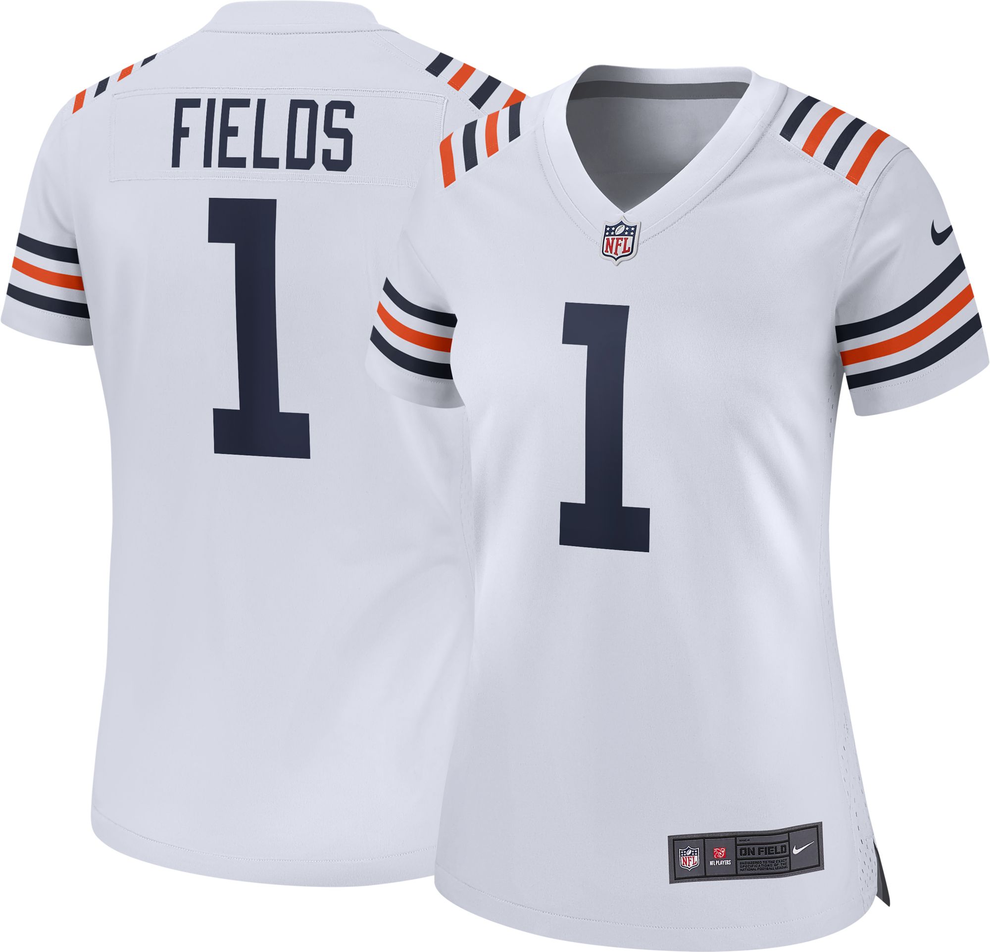 Women's Chicago Bears Justin Fields Nike White 2021 NFL, 58% OFF