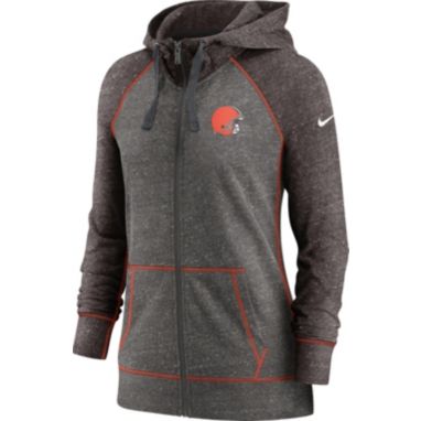 sorry, Nike Women's Cleveland Browns Gym Vintage Club Full-Zip Hoodie is currently out of stock