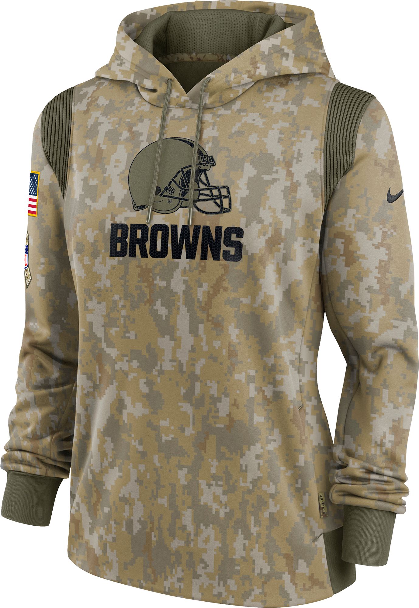 browns camo hoodie