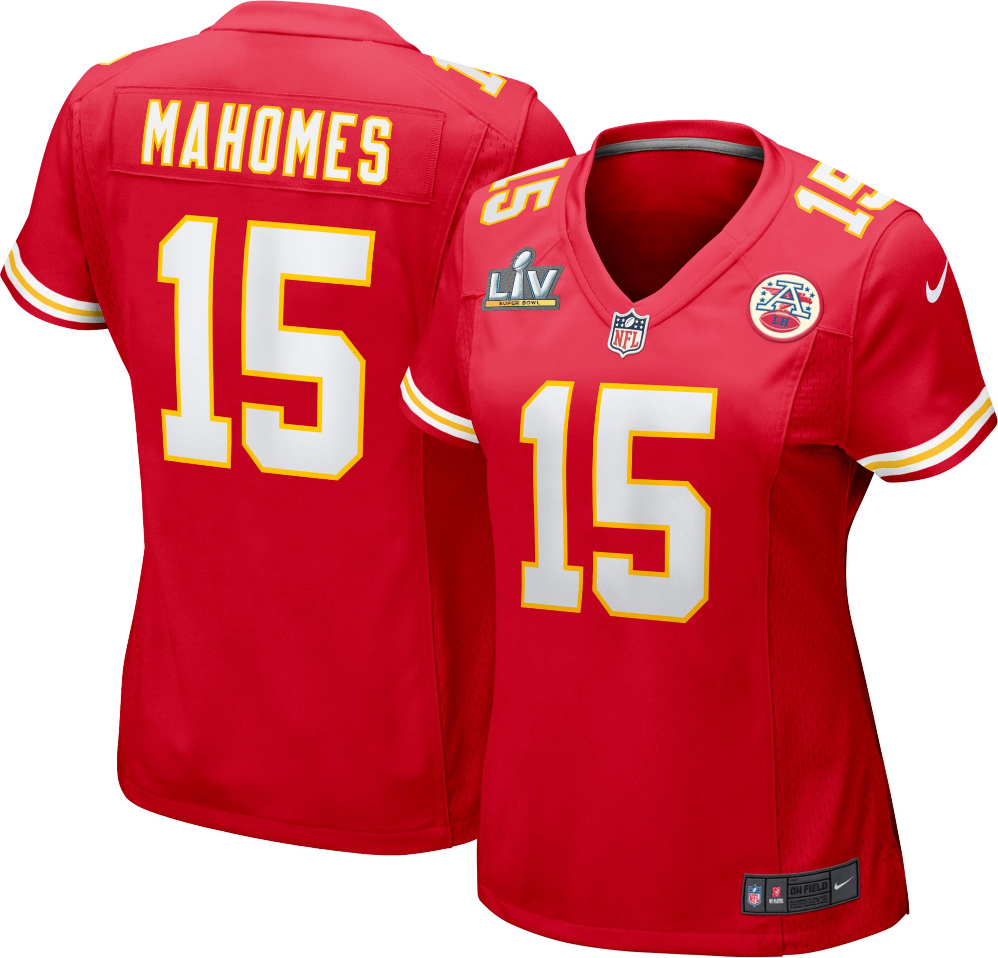 women's mahomes super bowl jersey