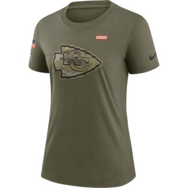 sorry, Nike Women's Kansas City Chiefs Salute to Service Olive Legend T-Shirt is currently out of stock