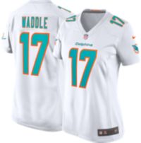 Nike Women's Miami Dolphins Jaylen Waddle #17 White Game Jersey | Dick