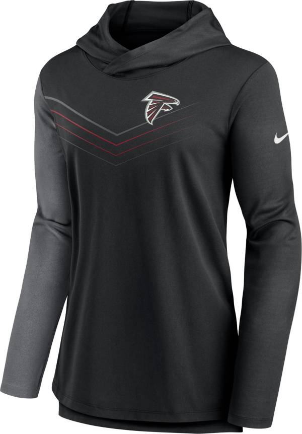 Nike Women's Atlanta Falcons Black  Chevron Pullover Hoodie product image