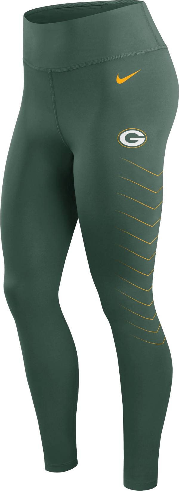 Nike Women's Green Bay Packers Dri-FIT Green Performance Leggings