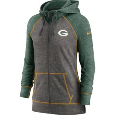 sorry, Nike Women's Green Bay Packers Gym Vintage Club Full-Zip Hoodie is currently out of stock