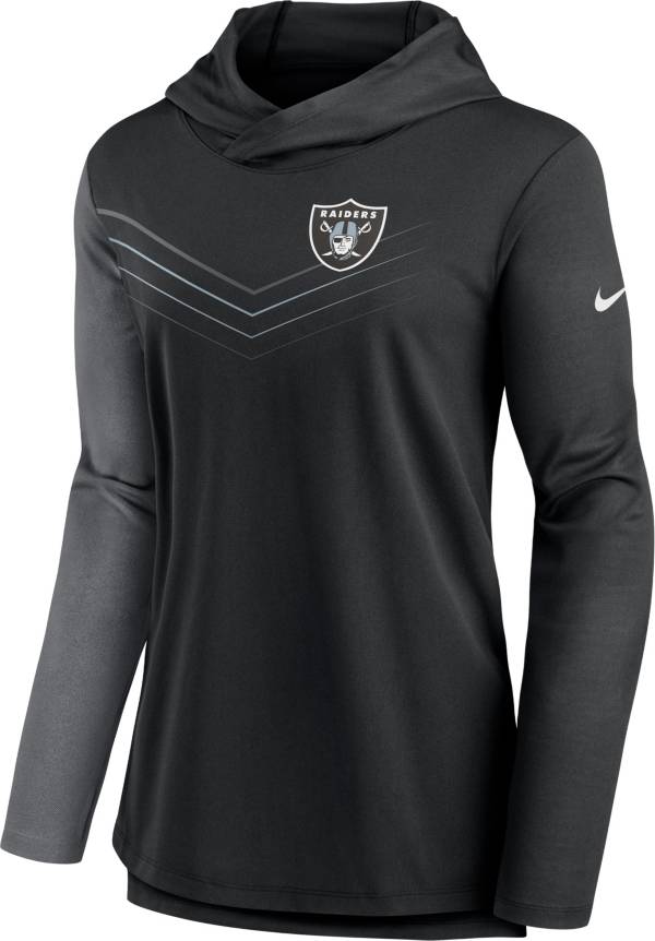 Nike Women's Las Vegas Raiders Black  Chevron Pullover Hoodie product image