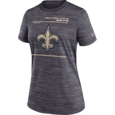 sorry, Nike Women's New Orleans Saints Sideline Legend Velocity Black Performance T-Shirt is currently out of stock