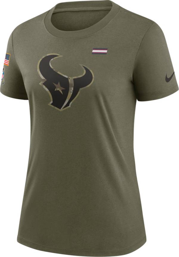 Nike Women's Houston Texans Salute to Service Olive Legend T-Shirt product image