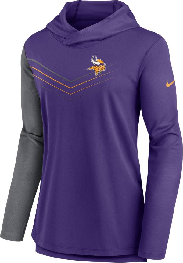 Nike Women's Minnesota Vikings Purple Chevron Pullover Hoodie product image