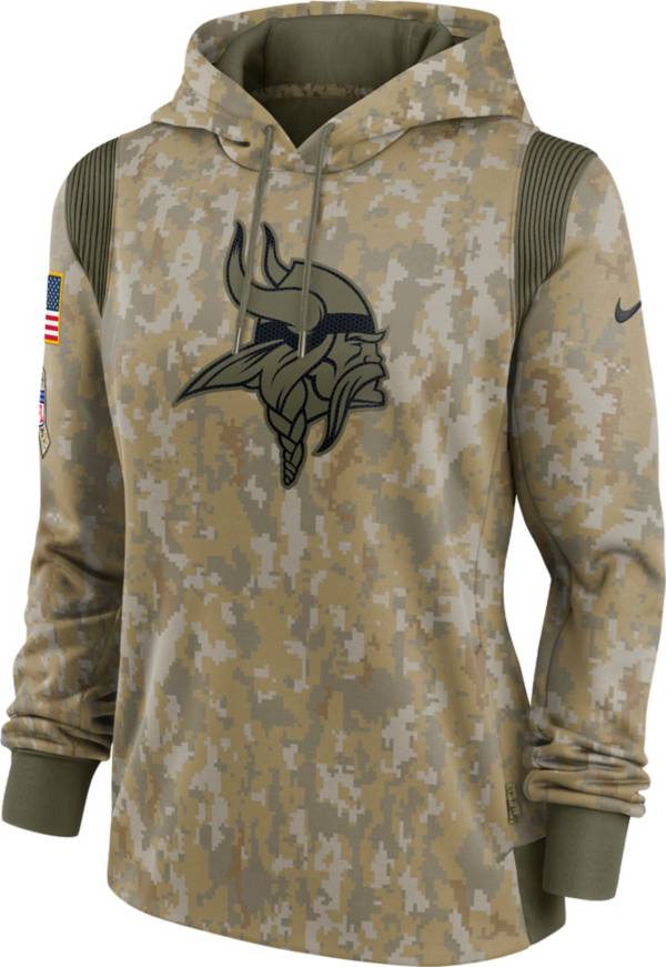 Nike Women's Minnesota Vikings Salute to Service Camouflage Hoodie product image