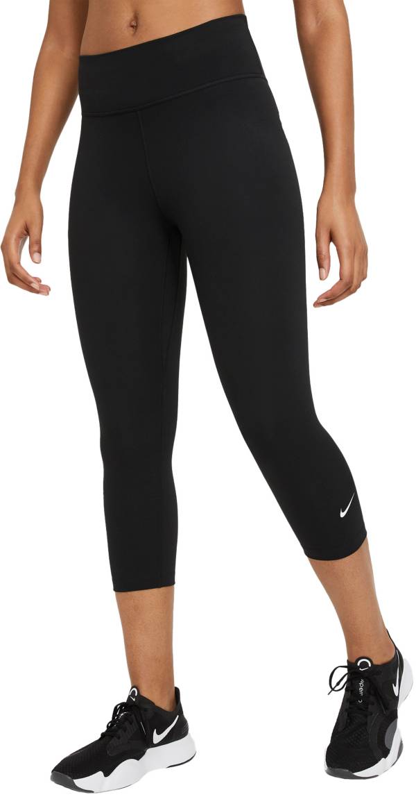 Stipendium Logisk Det er det heldige Nike Women's One Dri-FIT Capri Tights | Dick's Sporting Goods