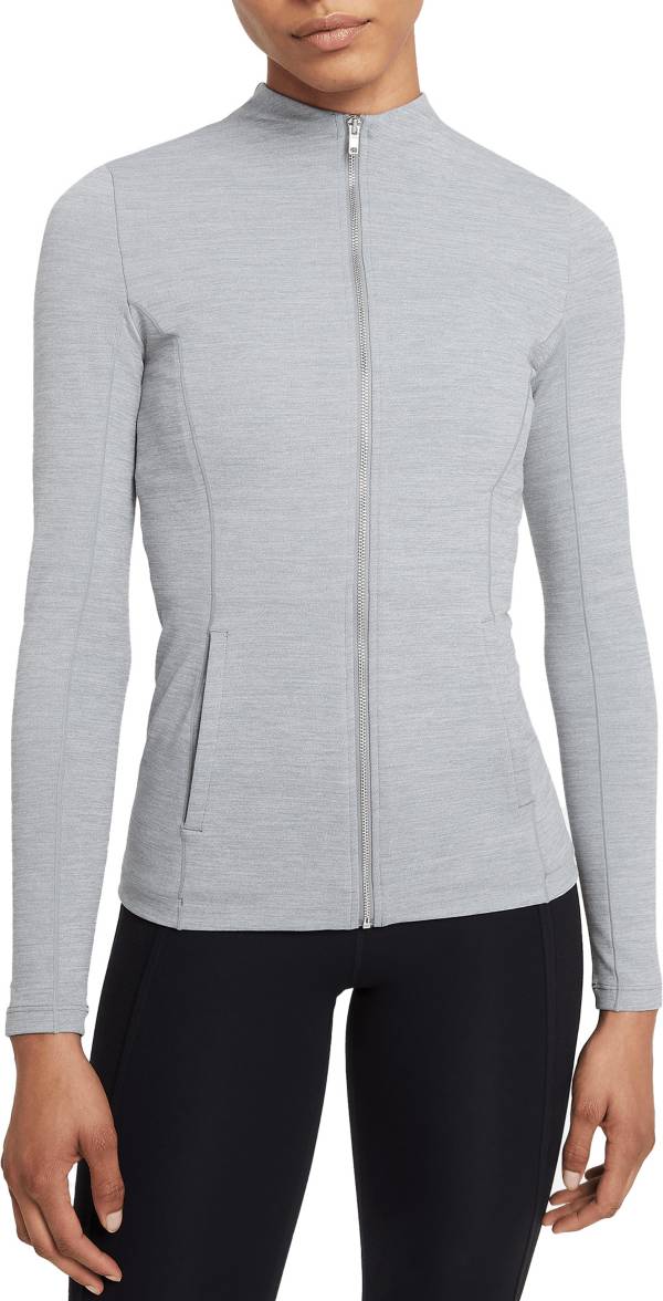 Slot Aan de overkant van Nike Women's Yoga Luxe Dri-FIT Full-Zip Jacket | Dick's Sporting Goods