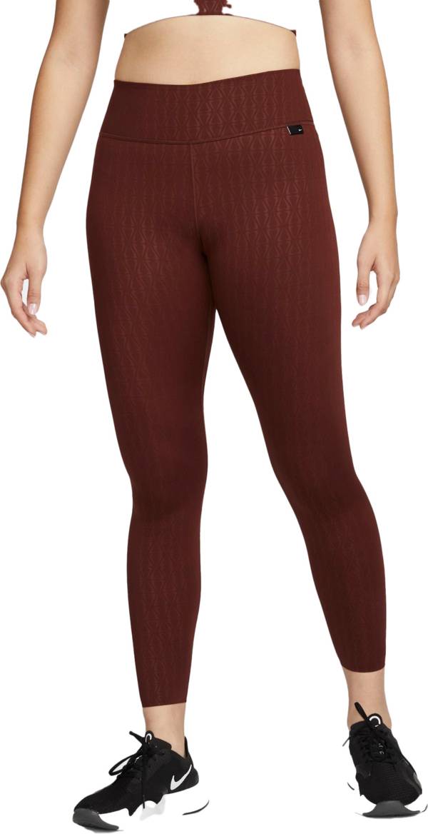 Womens Nike Dri-FIT One Luxe Buckle Mid-Rise Leggings DD5405-461 (Sizes S,  M,XL)