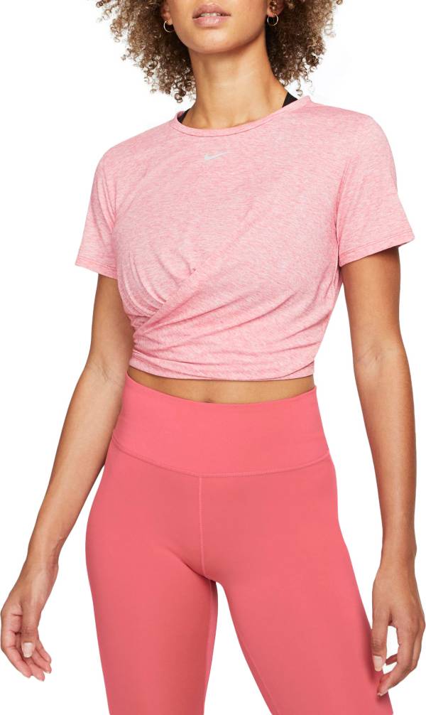 Nike Women's Dri-FIT One Luxe Twist Short-Sleeve Shirt product image