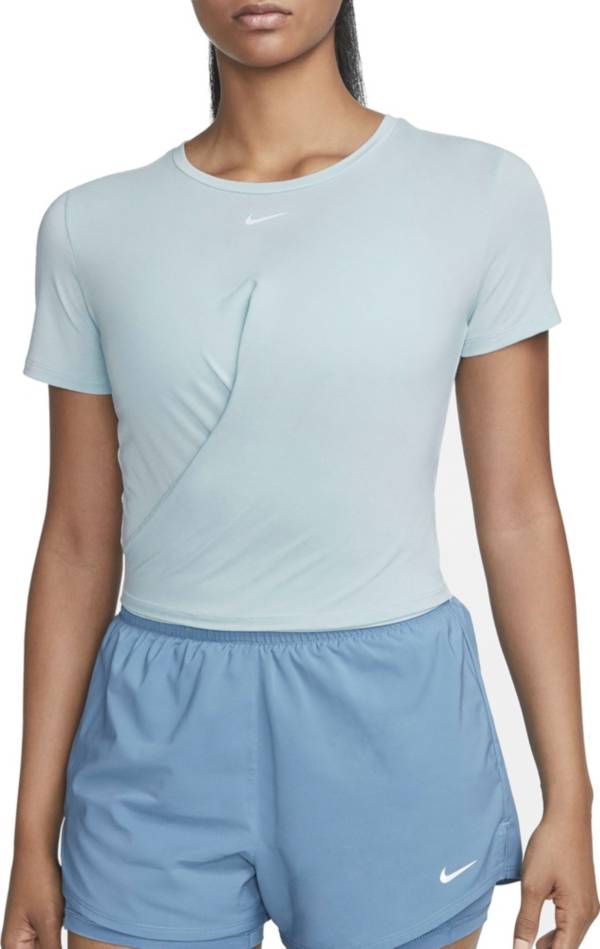 Nike Dri-FIT One Luxe Women's Twist Cropped Short-Sleeve Top