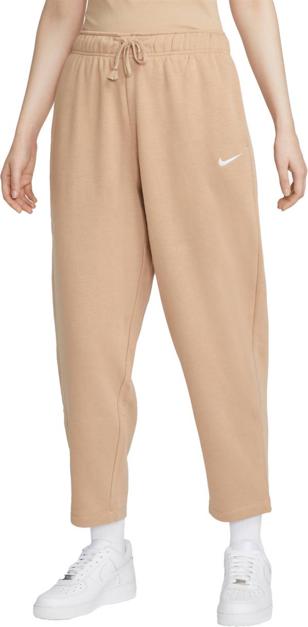 nike sportswear collection essentials women's fleece curve trousers