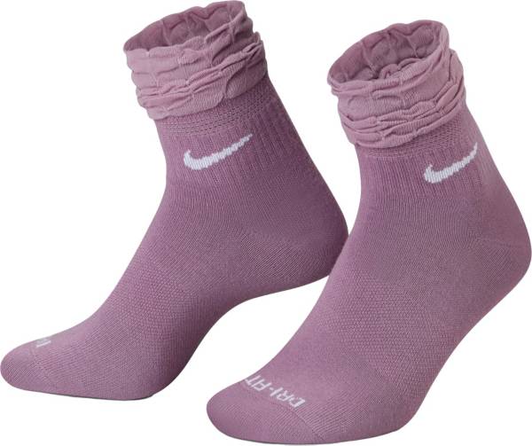 Nike Women's Ruffle Shuffle Ankle Socks