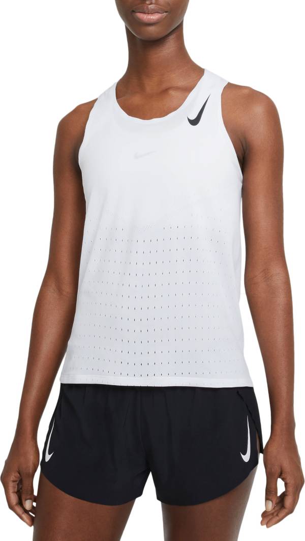 Gran engaño Fatídico vóleibol Nike Women's AeroSwift Running Singlet | Dick's Sporting Goods