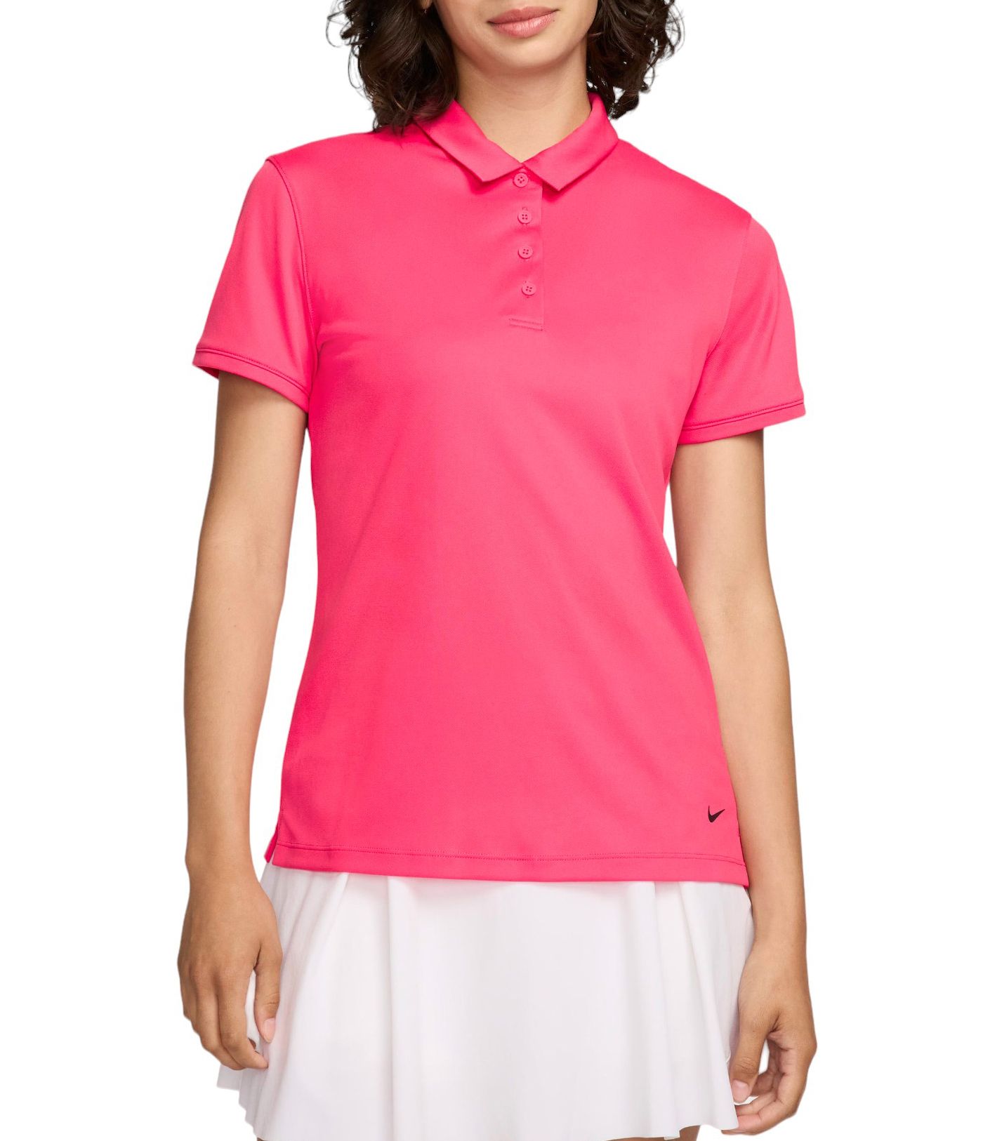 Nike Women's Size L Dri-FIT Victory Printed Golf orders Polo In Pink Oxford