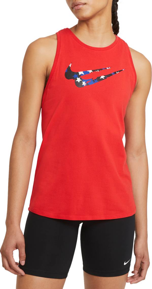 Anvendelse Ledningsevne Selskabelig Nike Women's Dri-FIT Swoosh Stars Training Tank | DICK'S Sporting Goods