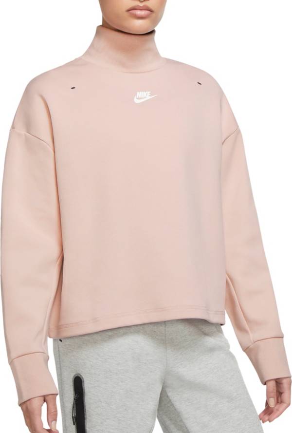Nike Women's Sportswear Tech Fleece Mock Neck Pullover product image