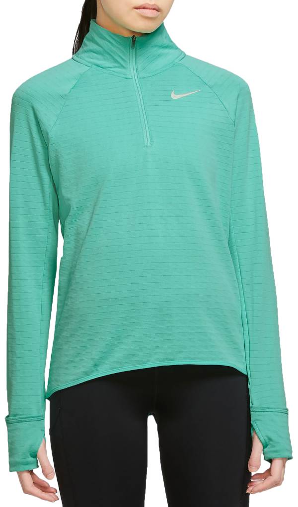 nike therma all time mock half zip