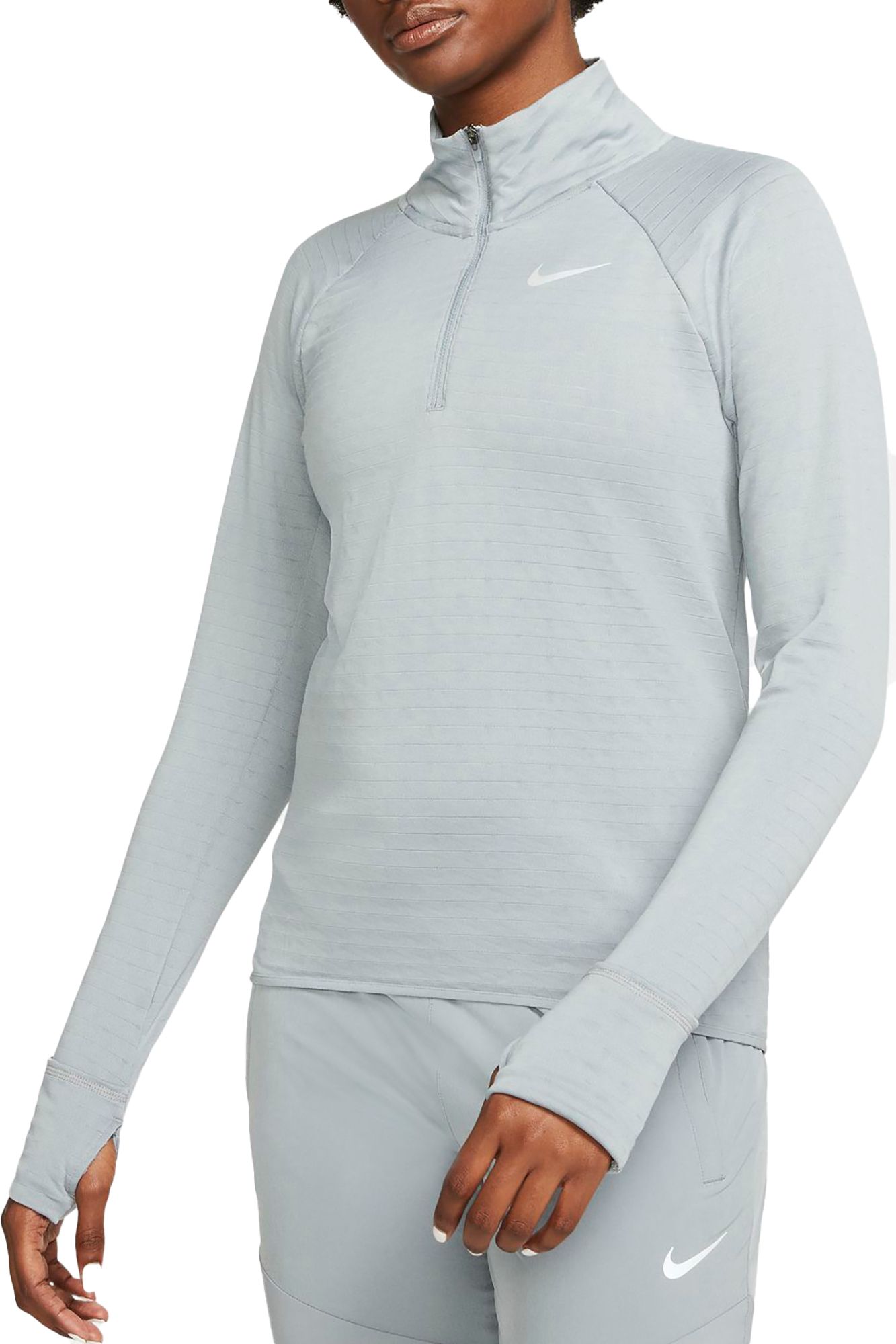 nike half zip womens top