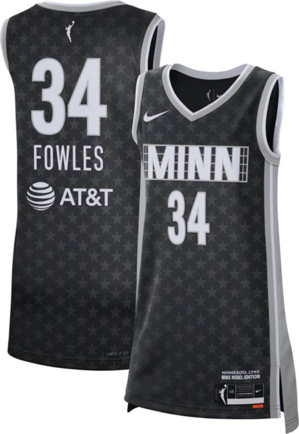 Nike Adult Minnesota Lynx Sylvia Fowles Black Replica Rebel Jersey Nike Adult Minnesota Lynx Sylvia Fowles Black Replica Rebel Jersey